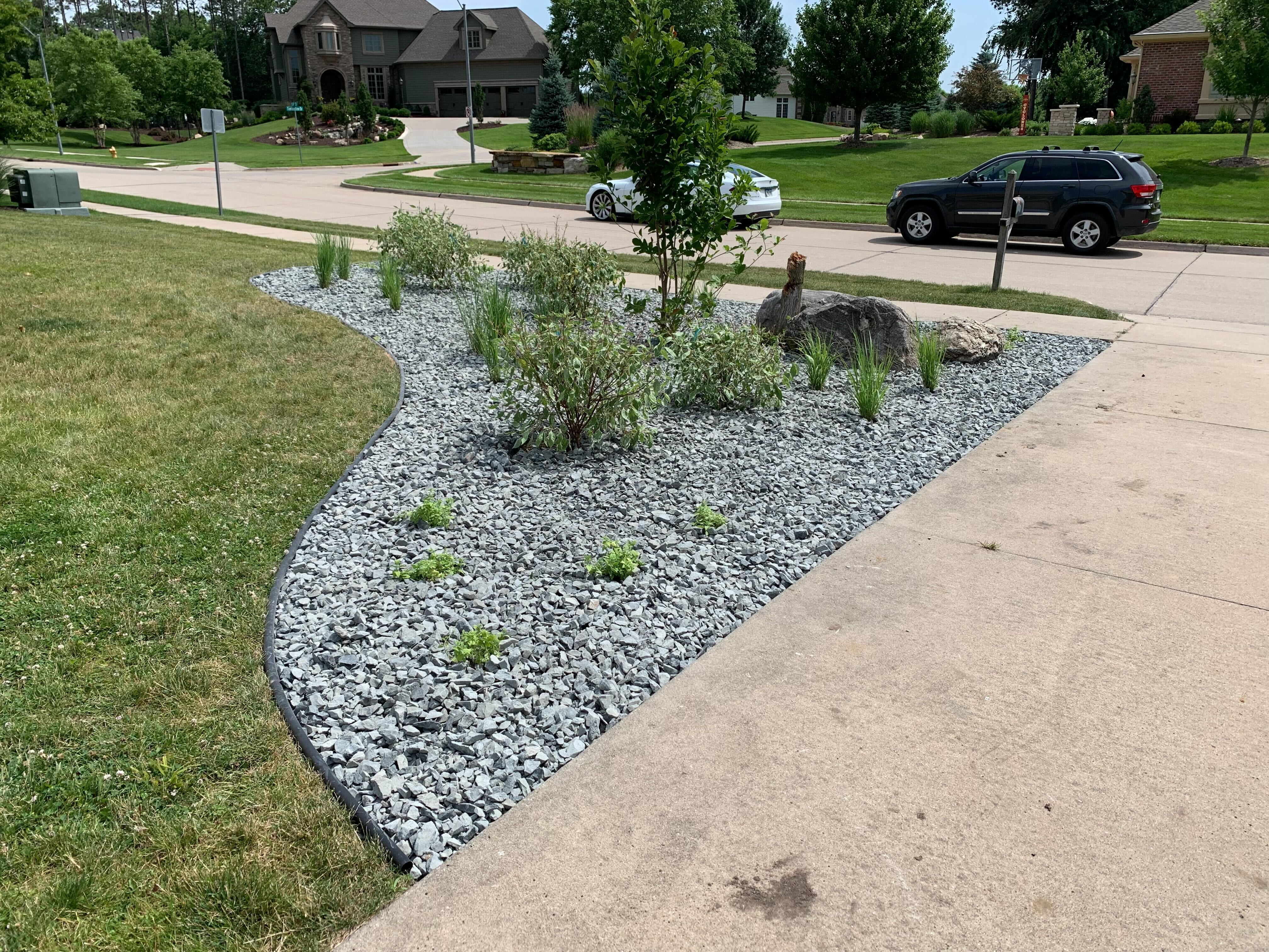 Gallery of landscaping and tree service projects Des Moines Iowa