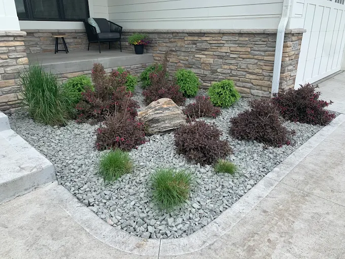 Retaining wall landscaping project Des Moines Iowa Retaining wall landscaping project Des Moines Iowa