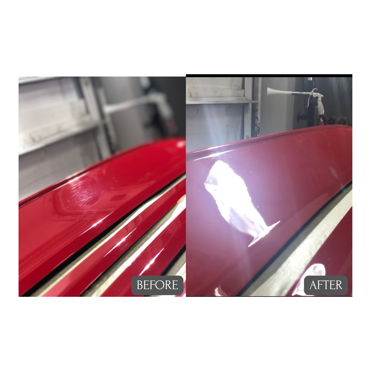 Premium paint correction Miami result 10 - luxury car detailing before and after