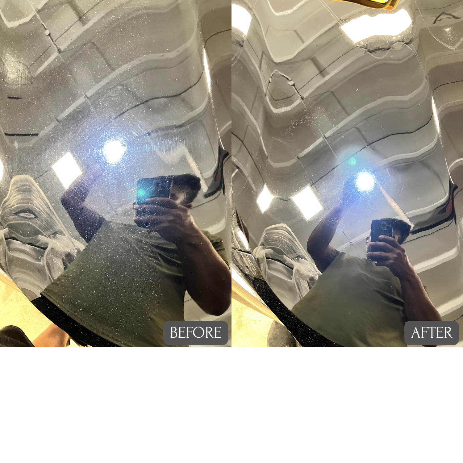 Premium paint correction Miami result 4 - luxury car detailing before and after