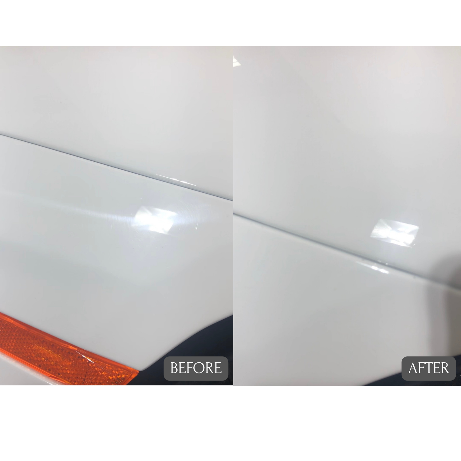 Premium paint correction Miami result 9 - luxury car detailing before and after