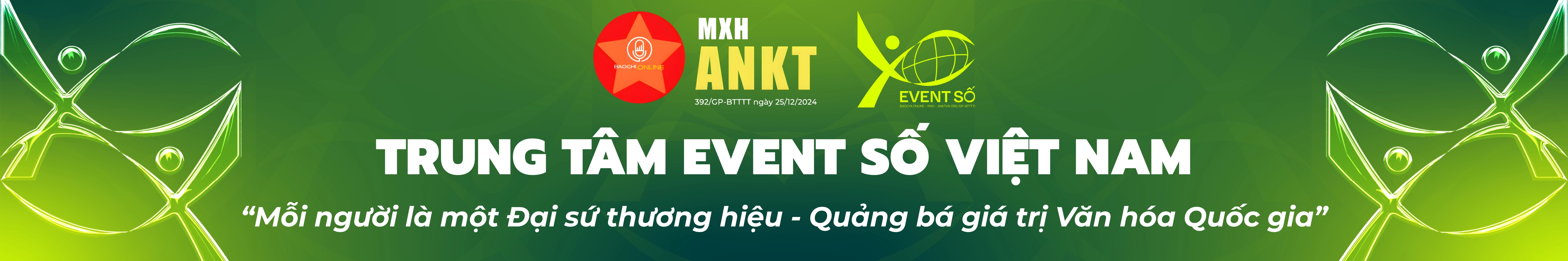 Trung tâm Event Số Việt Nam Header Banner