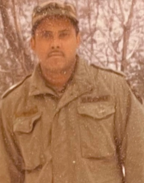 Dennis Edward Irving in military uniform