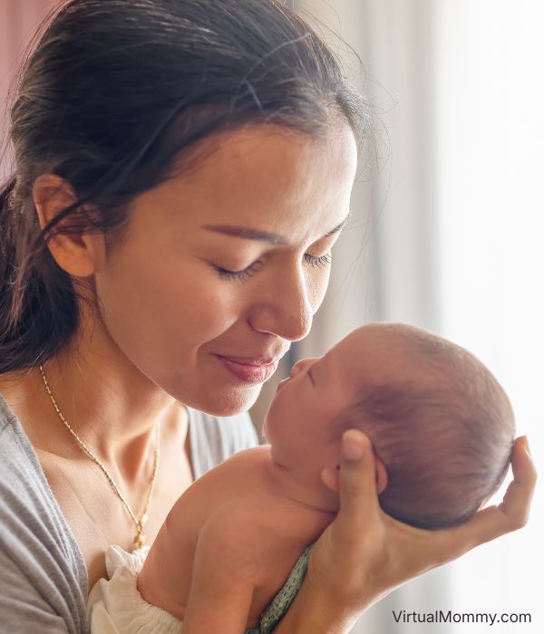 Mom with baby