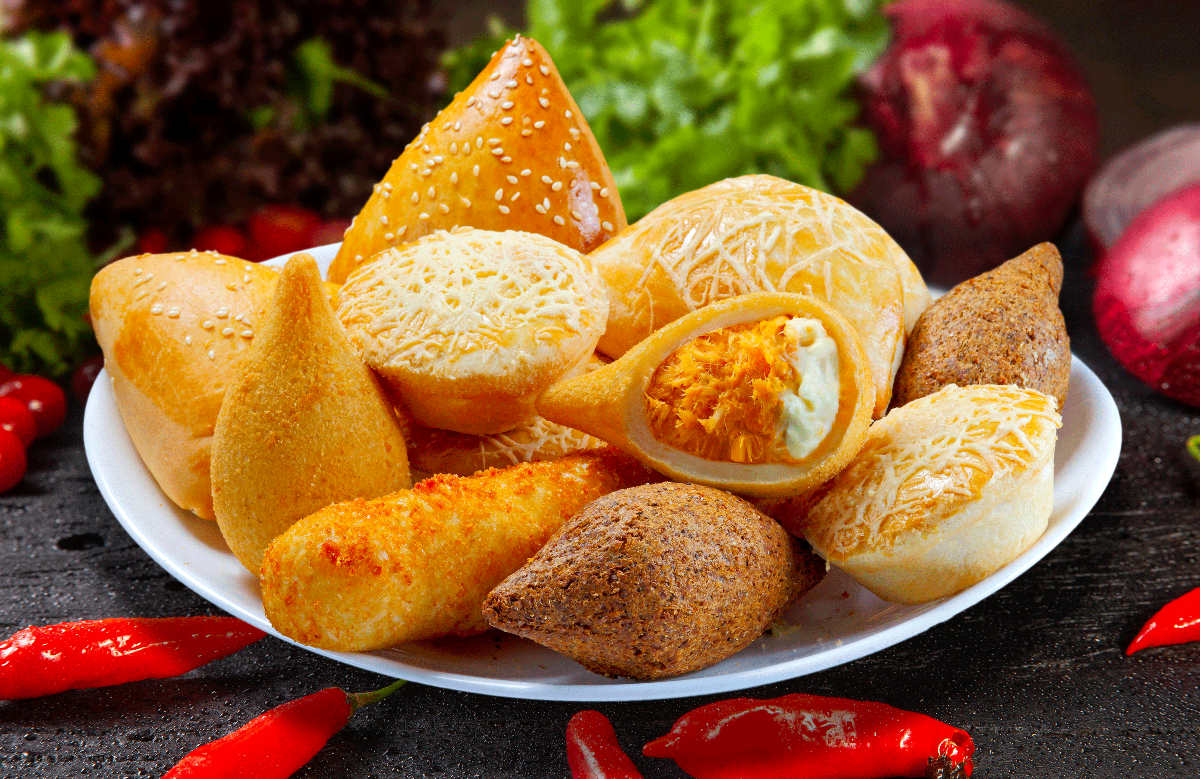 Os mais saborosos salgados de Paulinia!