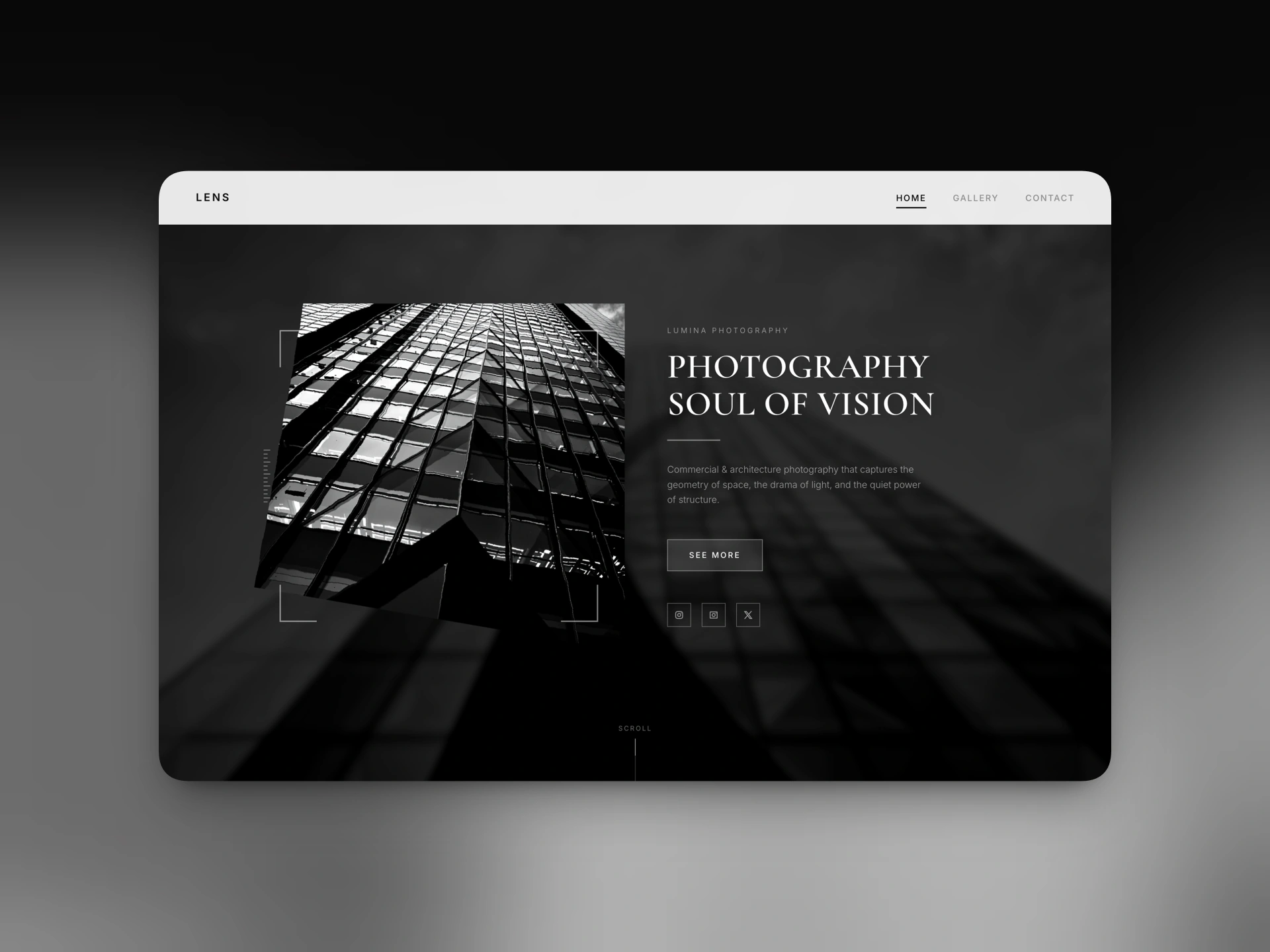 Photography Portfolio Website