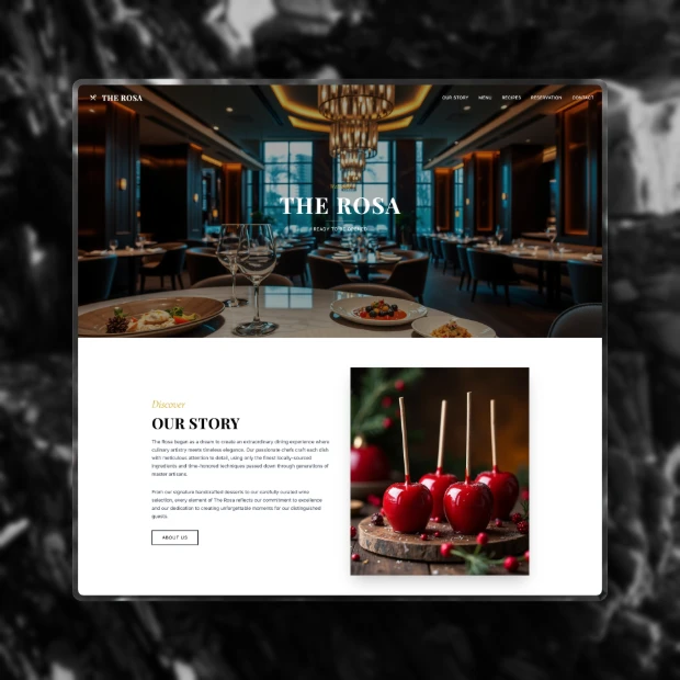 Grand Gourmet Dinner Template
