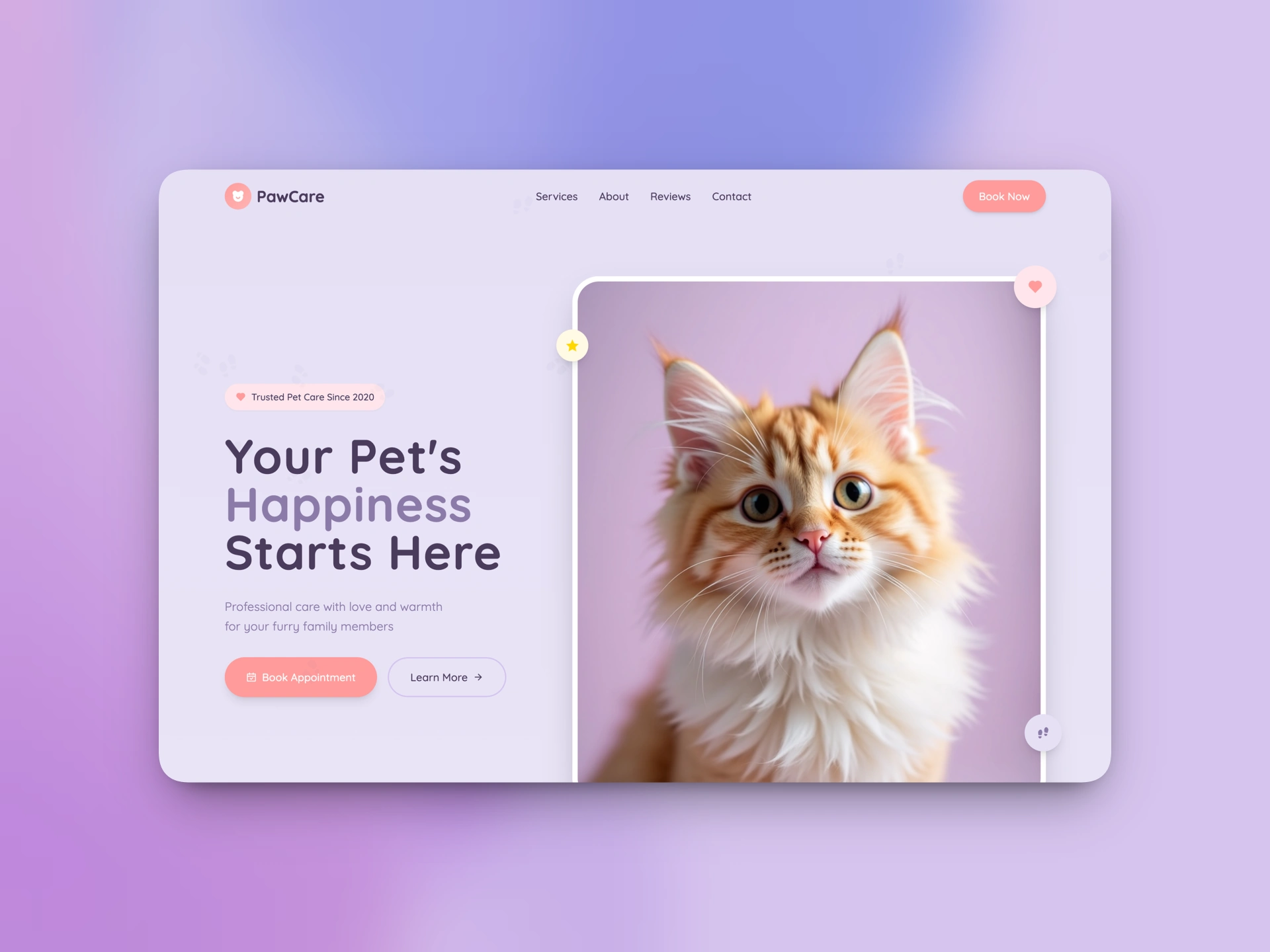 Happy Paws Grooming Template