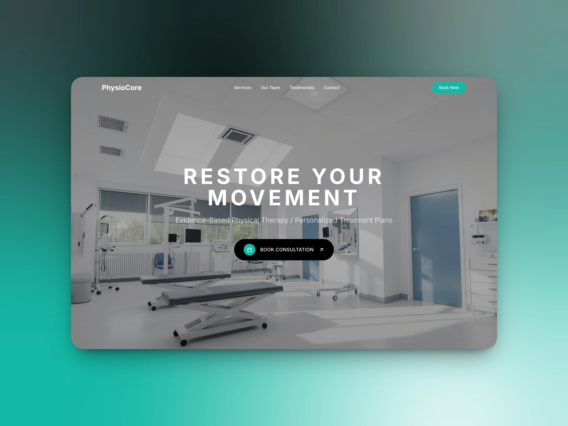 Active Recover Rehab Template