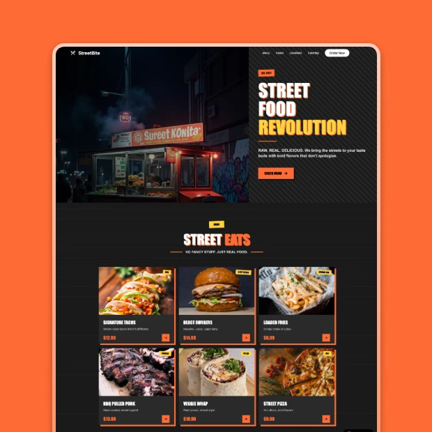 Street Eats Truck Template