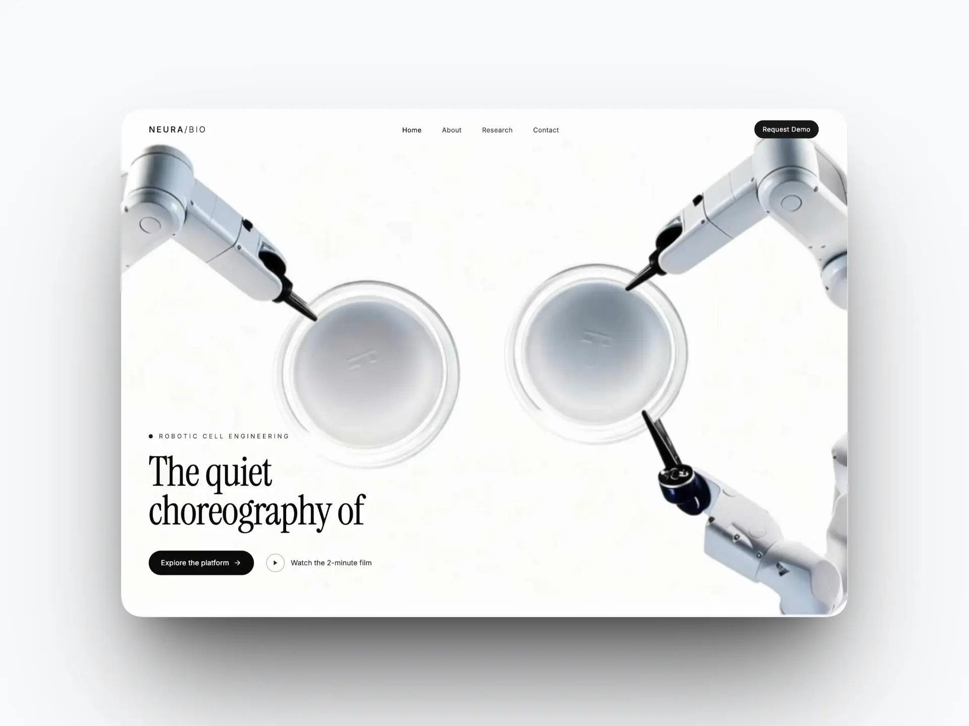 Autonomous Robotic Wet Labs for Next-Gen Therapeutic Research