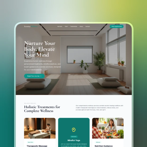 Wellness Center Template