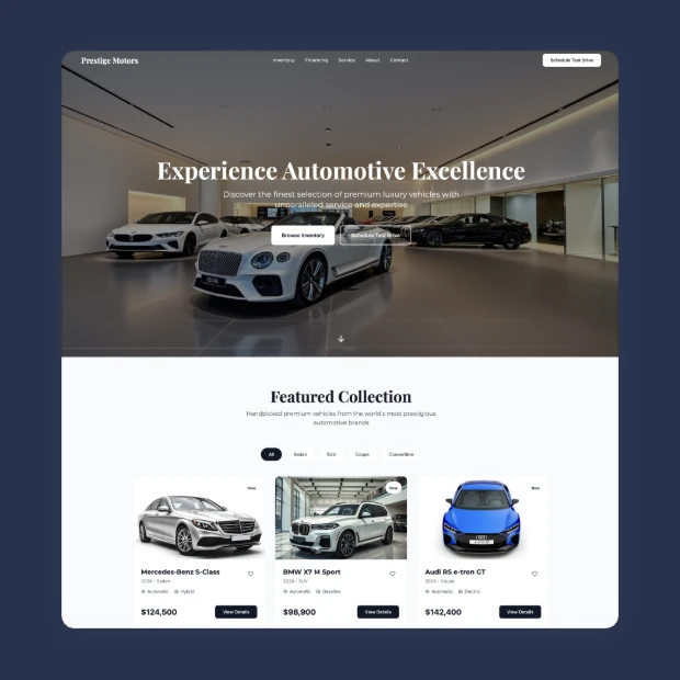 AutoTrader Dealer Template