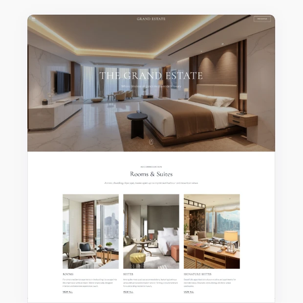 Royal Stay Hotel Template