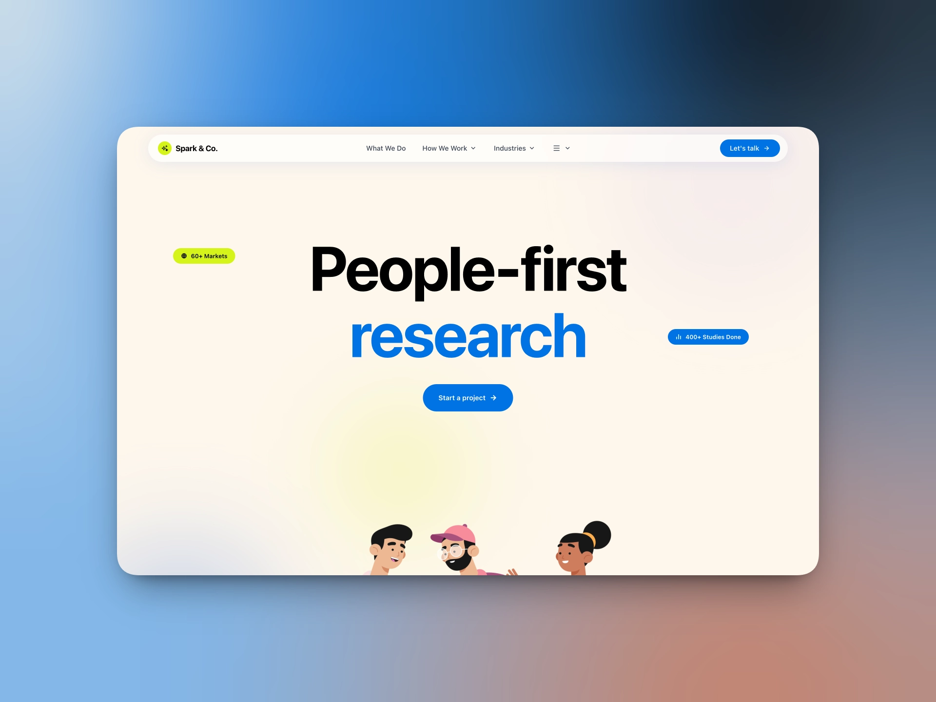 Creative Service Agency Website