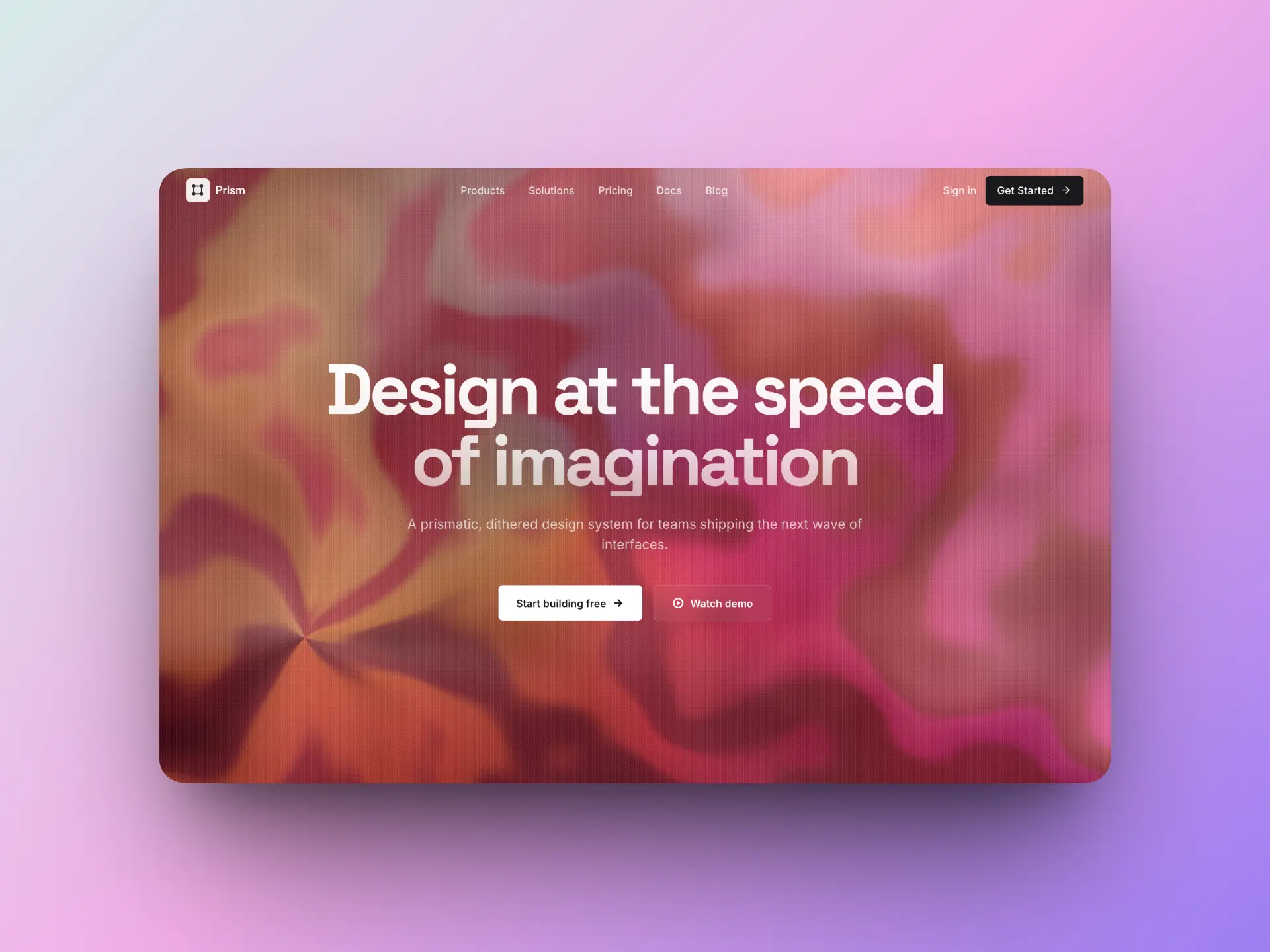Fluid Gradient Creative Design special effect