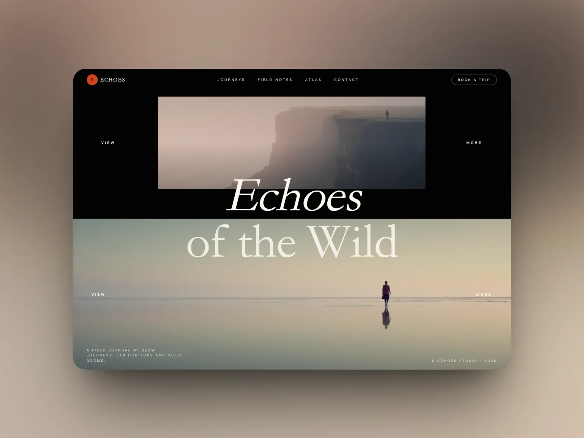 Dual Layer Wilderness Hero Visual