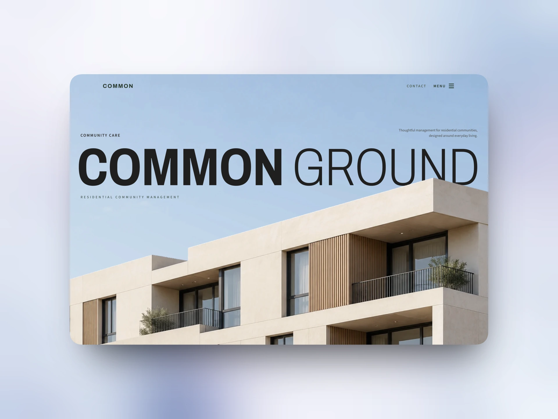 Community Property Management
