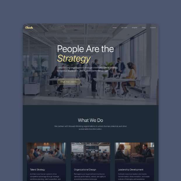 HR Consulting Site