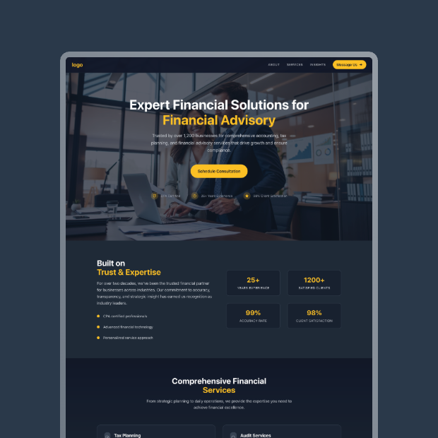 Accounting Firm Website