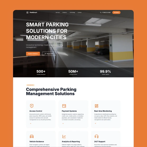 Park Central Garage Template