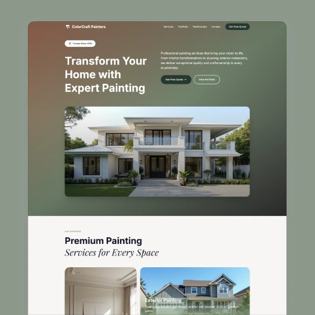 Color Splash Painter Template