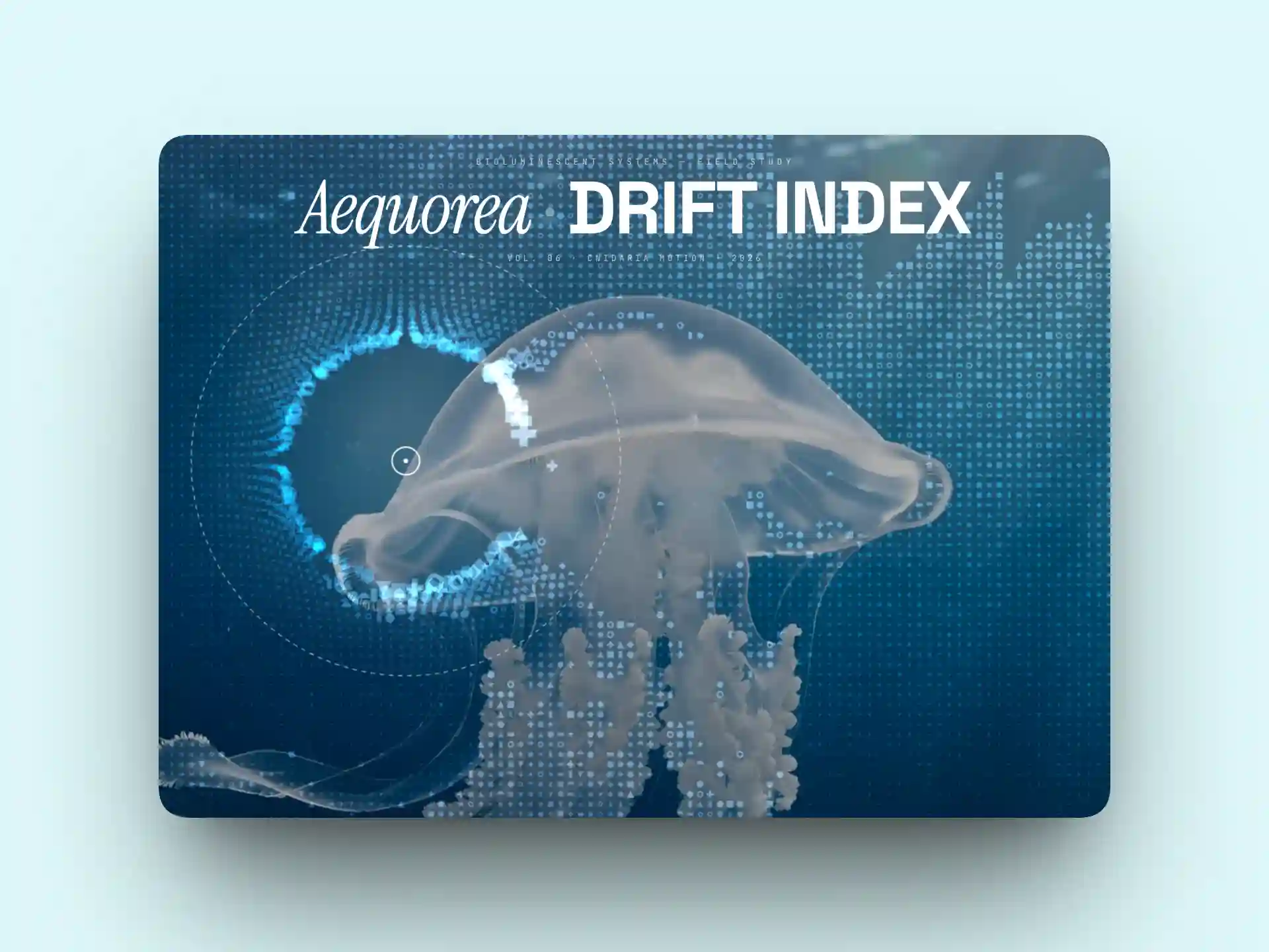 Marine Jellyfish Biotech Data  Hero Visual