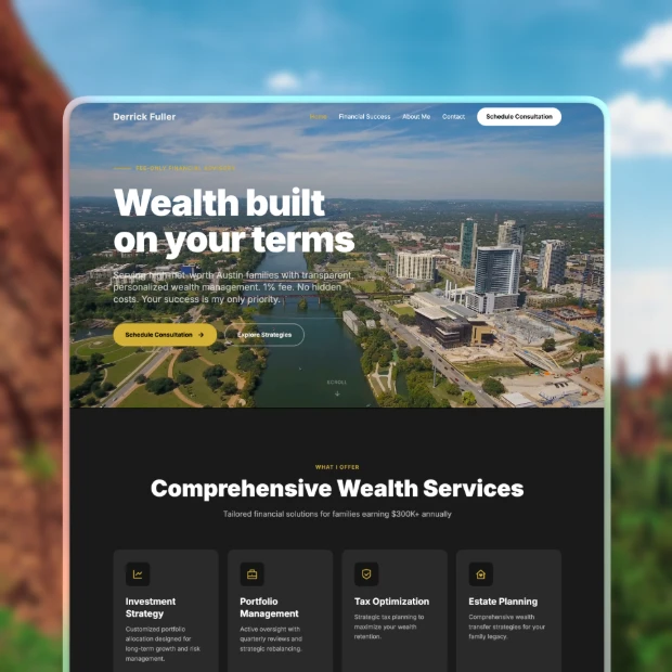 Expert Financial Planning | Business Portfolio