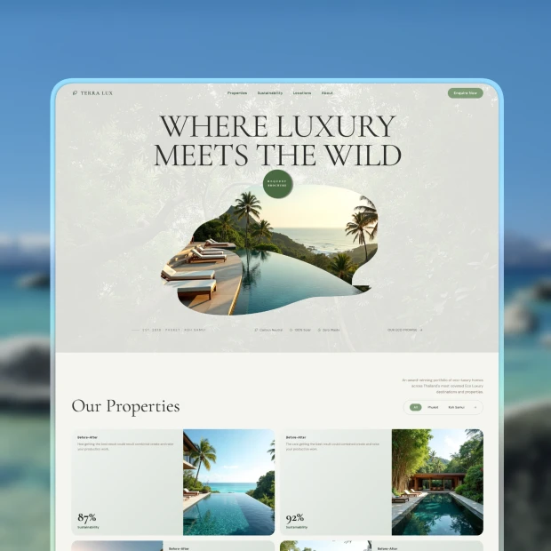 Luxury Villa: Eco-Friendly Stays in Thailand