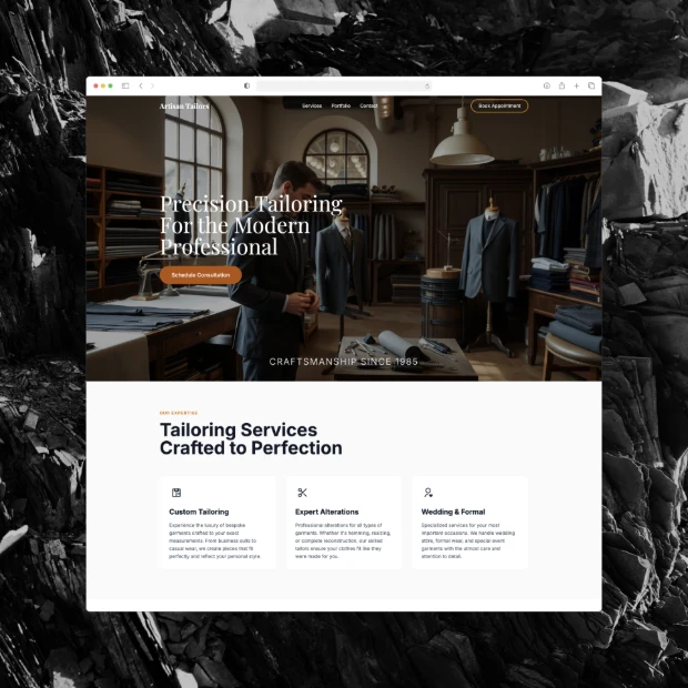 Sharp Stitch Tailor Template