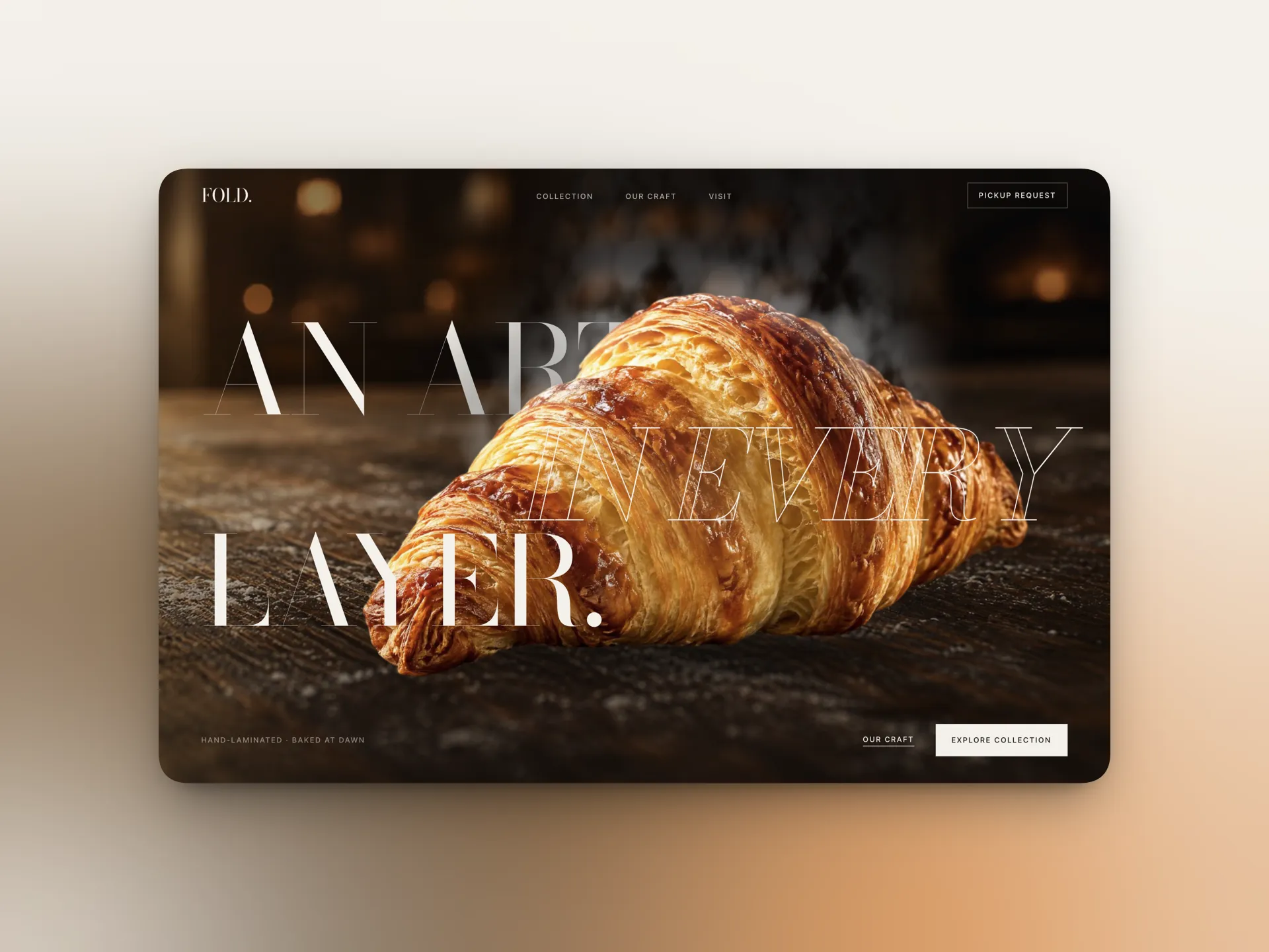 FOLD. — Artisan Bakery