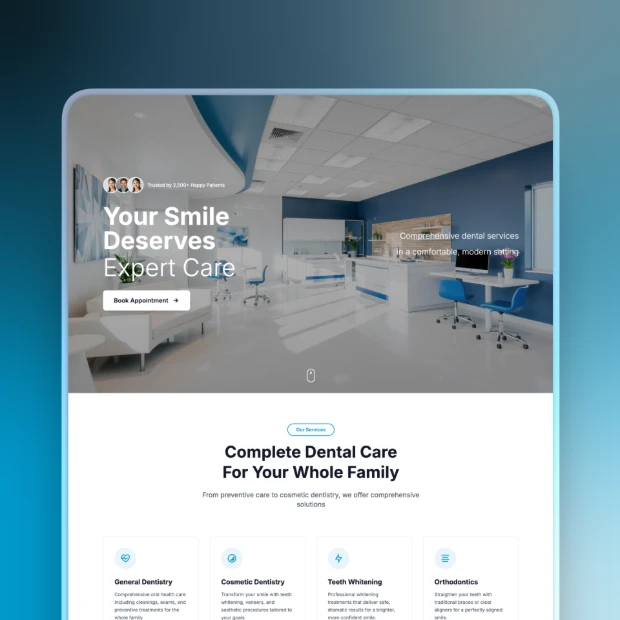 Comprehensive Dental Template