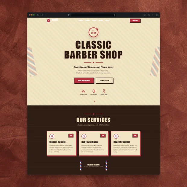 Barber Shop Template