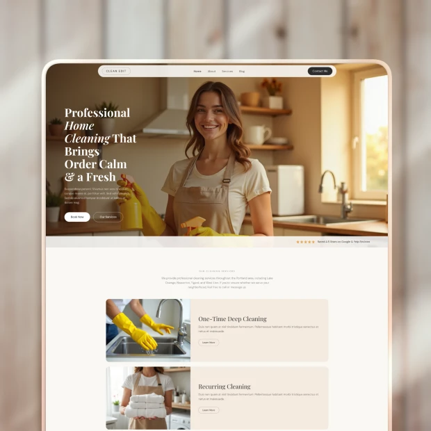 CLEAN EDIT: Professional Cleaning for Modern Living