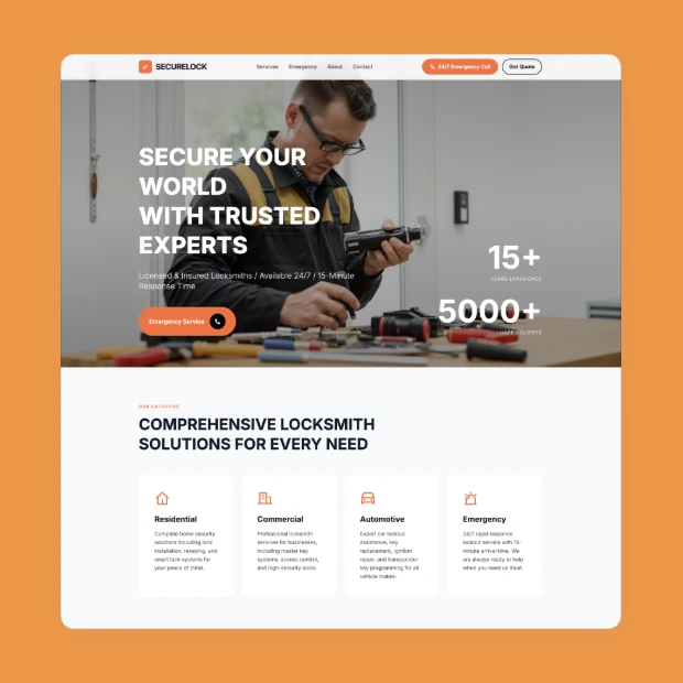 Key Guard Locksmith Template