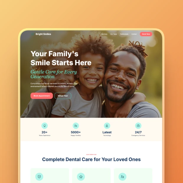 Family Dentistry Template
