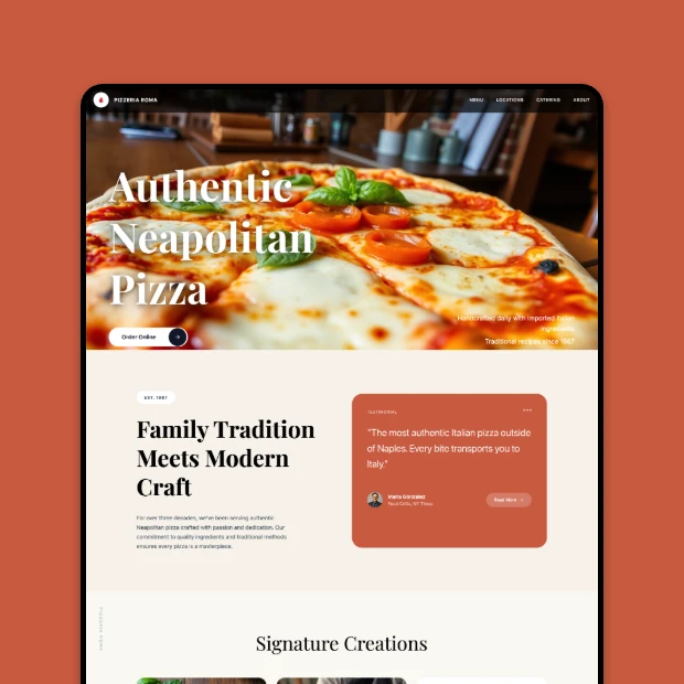 Slice Life Pizza Template