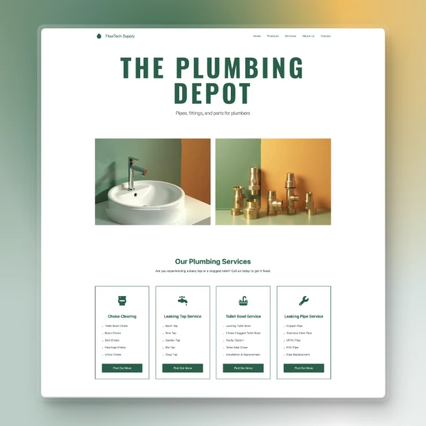 FlowPro Plumber Template