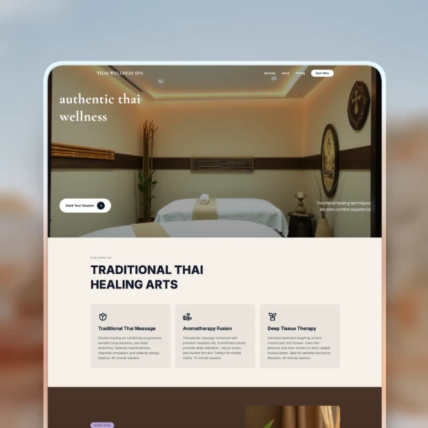 Thai Spa Template