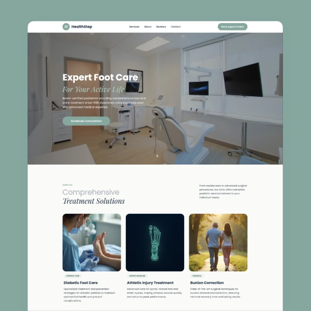 Foot Care Template
