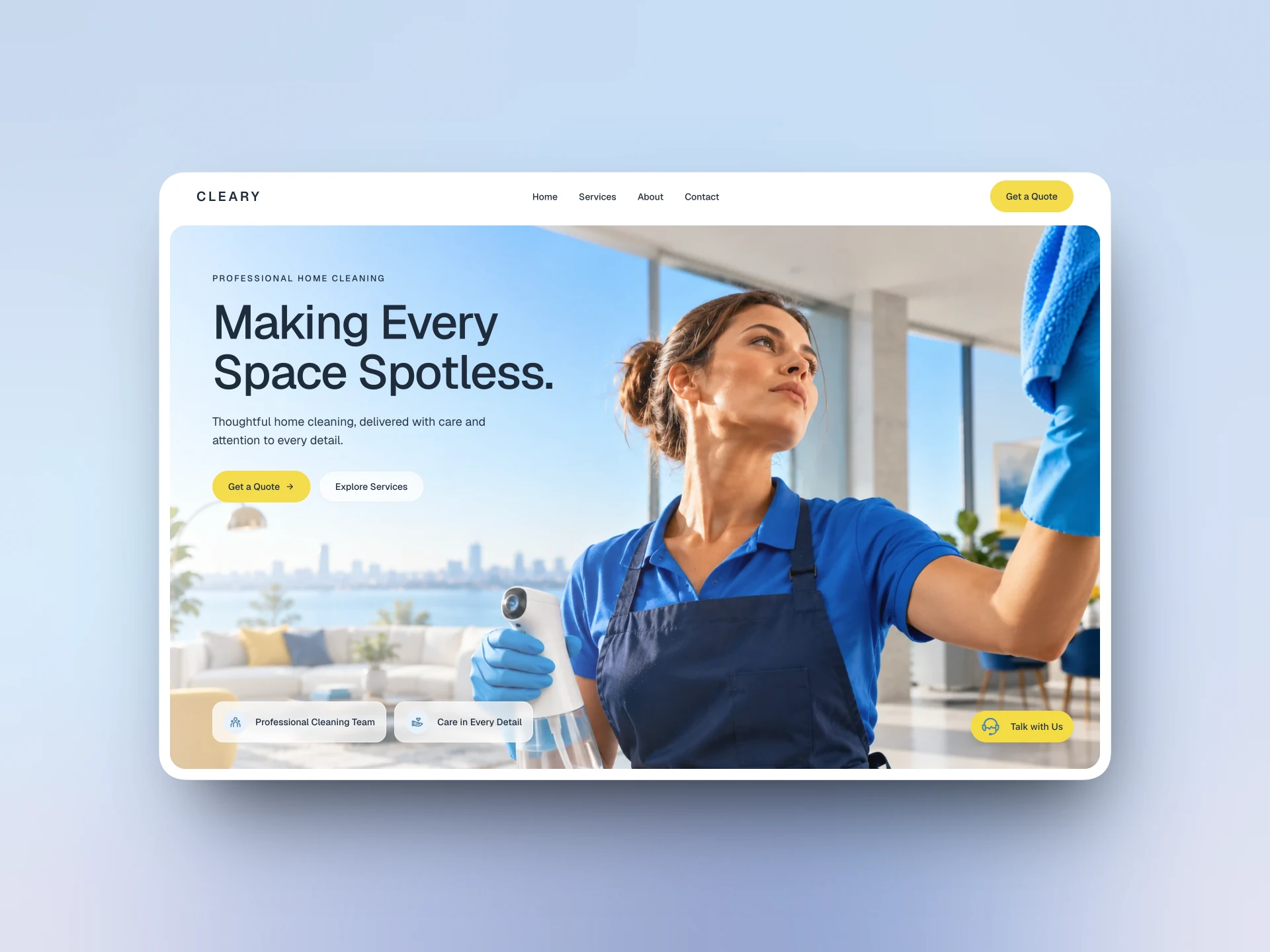 Professional Home Cleaning