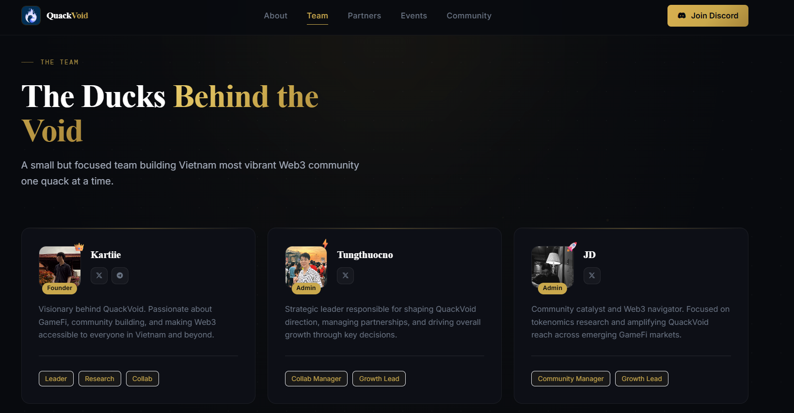 Founder QUACKVOID