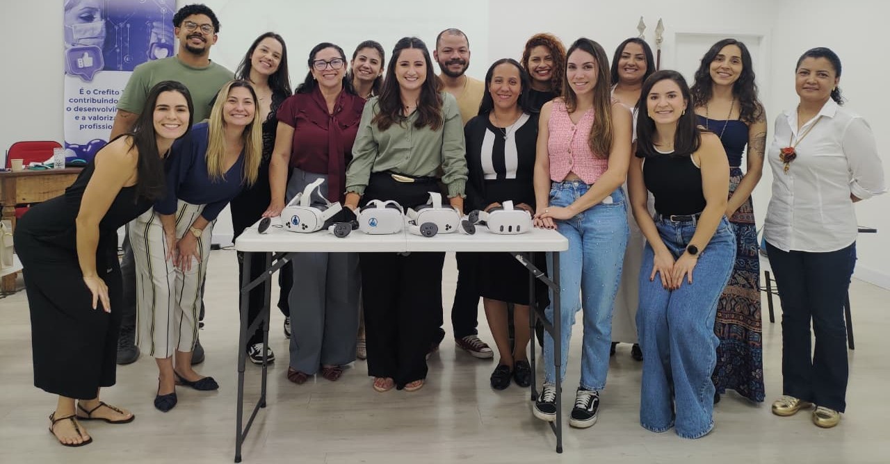 Turma do Curso de Reabilitação com Realidade Virtual