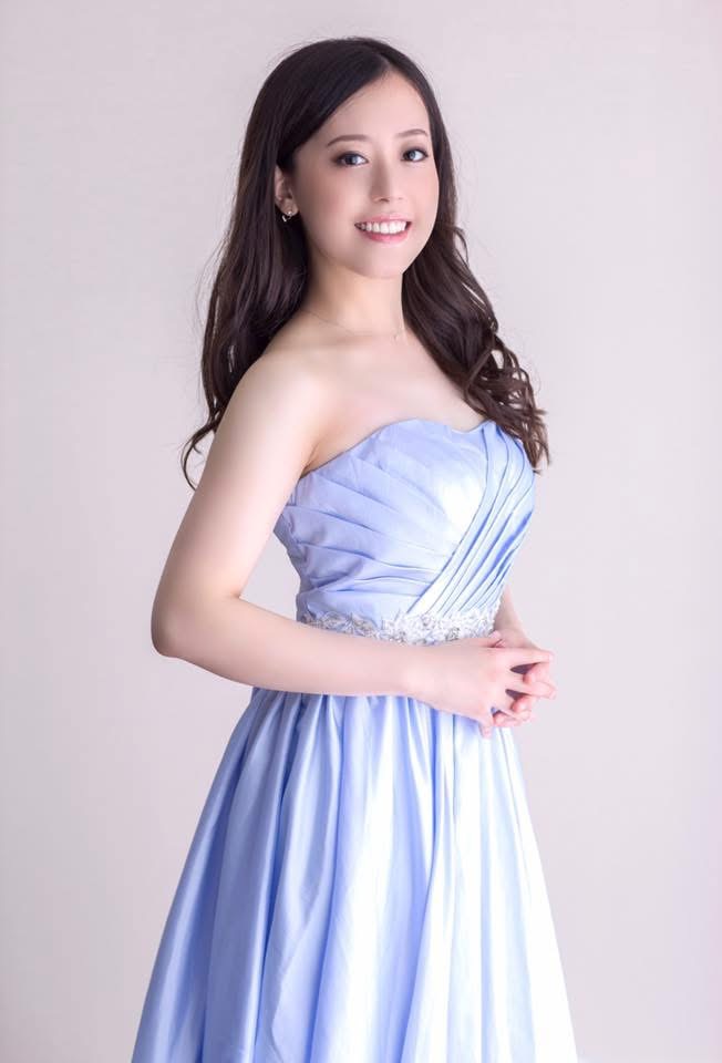 Yukimi Okuda blue dress