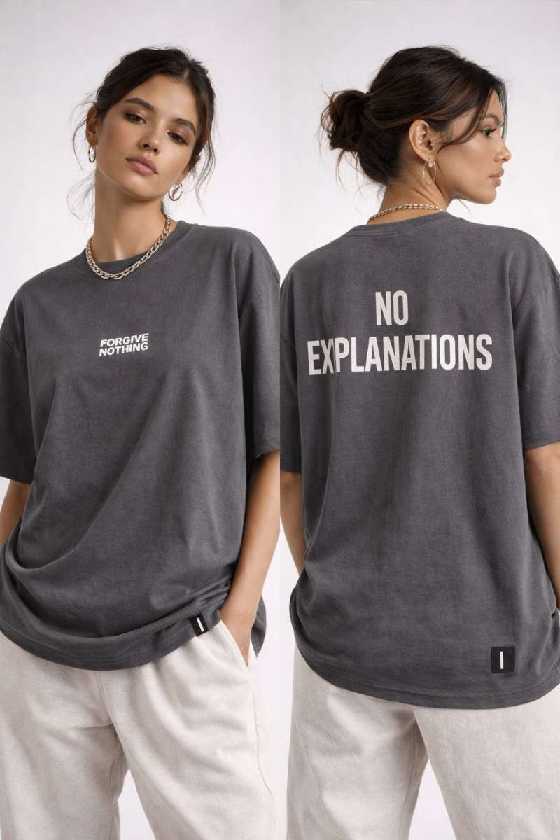 FORGIVE NOTHING - Frente