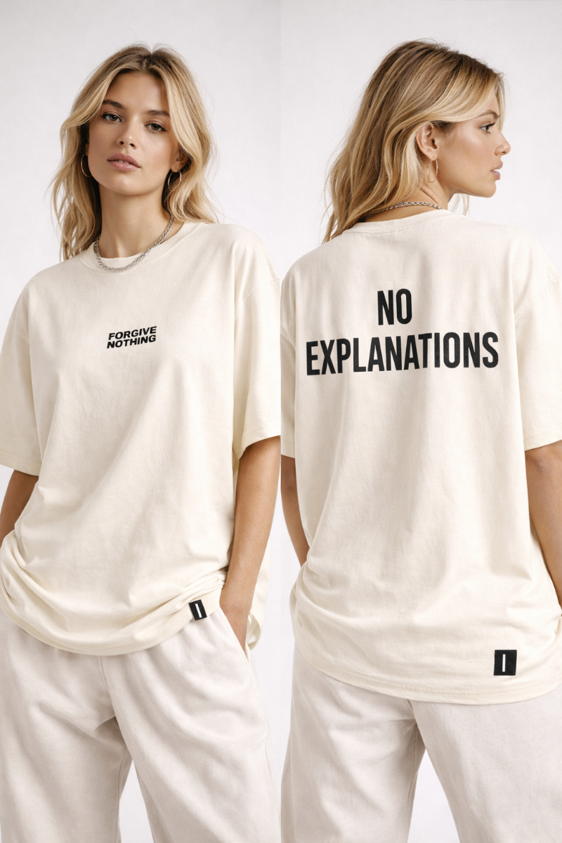 FORGIVE NOTHING - Frente