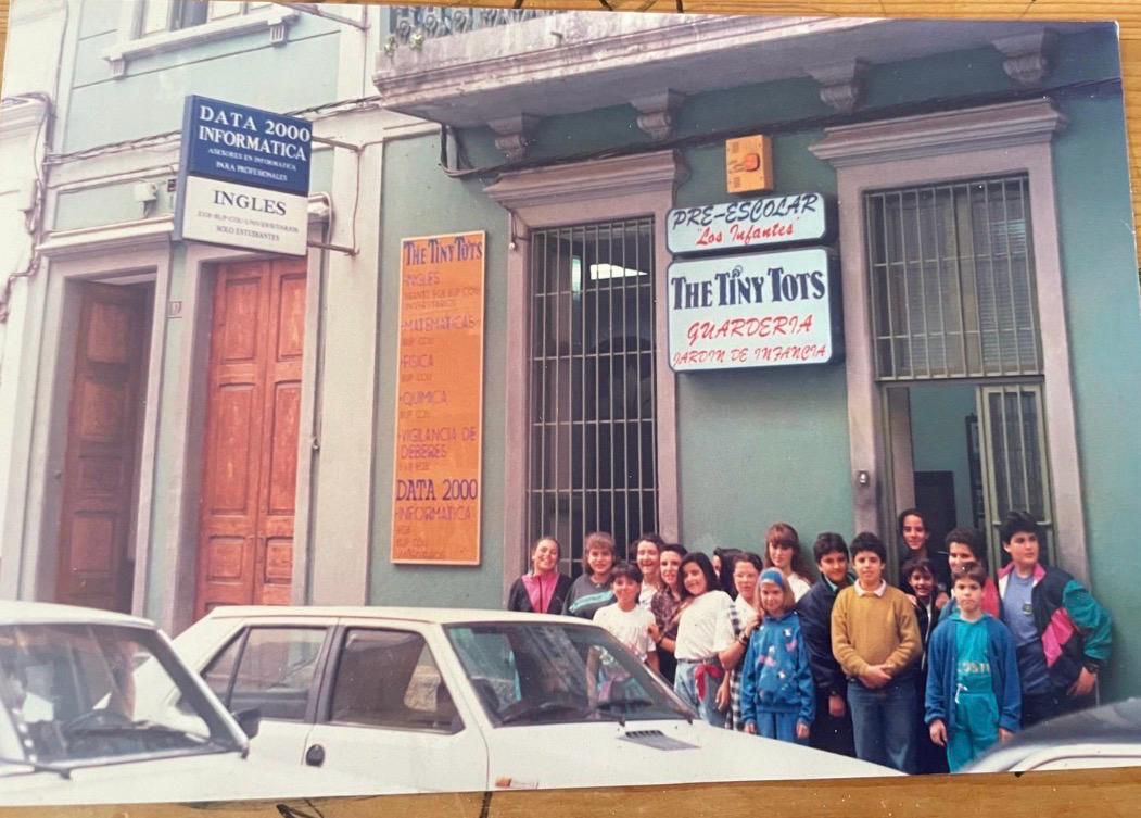 Foto histórica, años 80