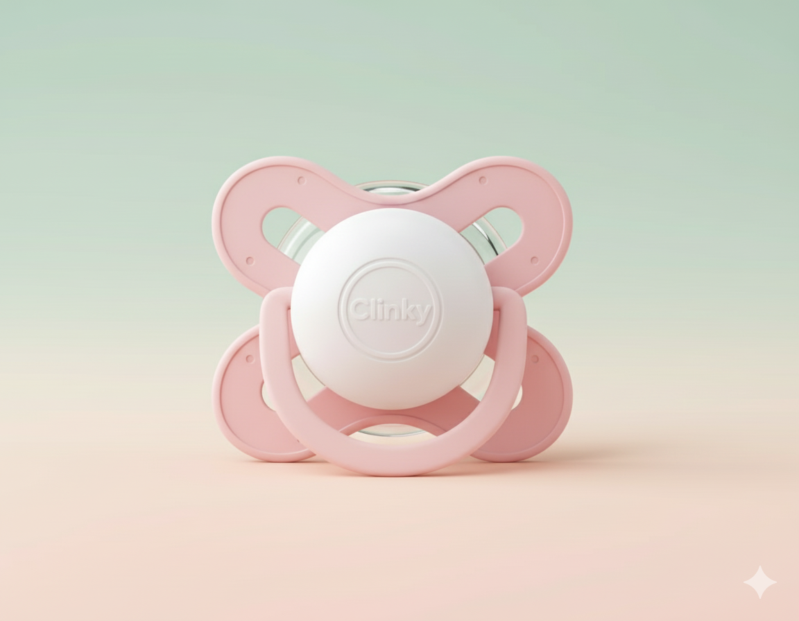 Clinky Pacifier - Open and Closed States