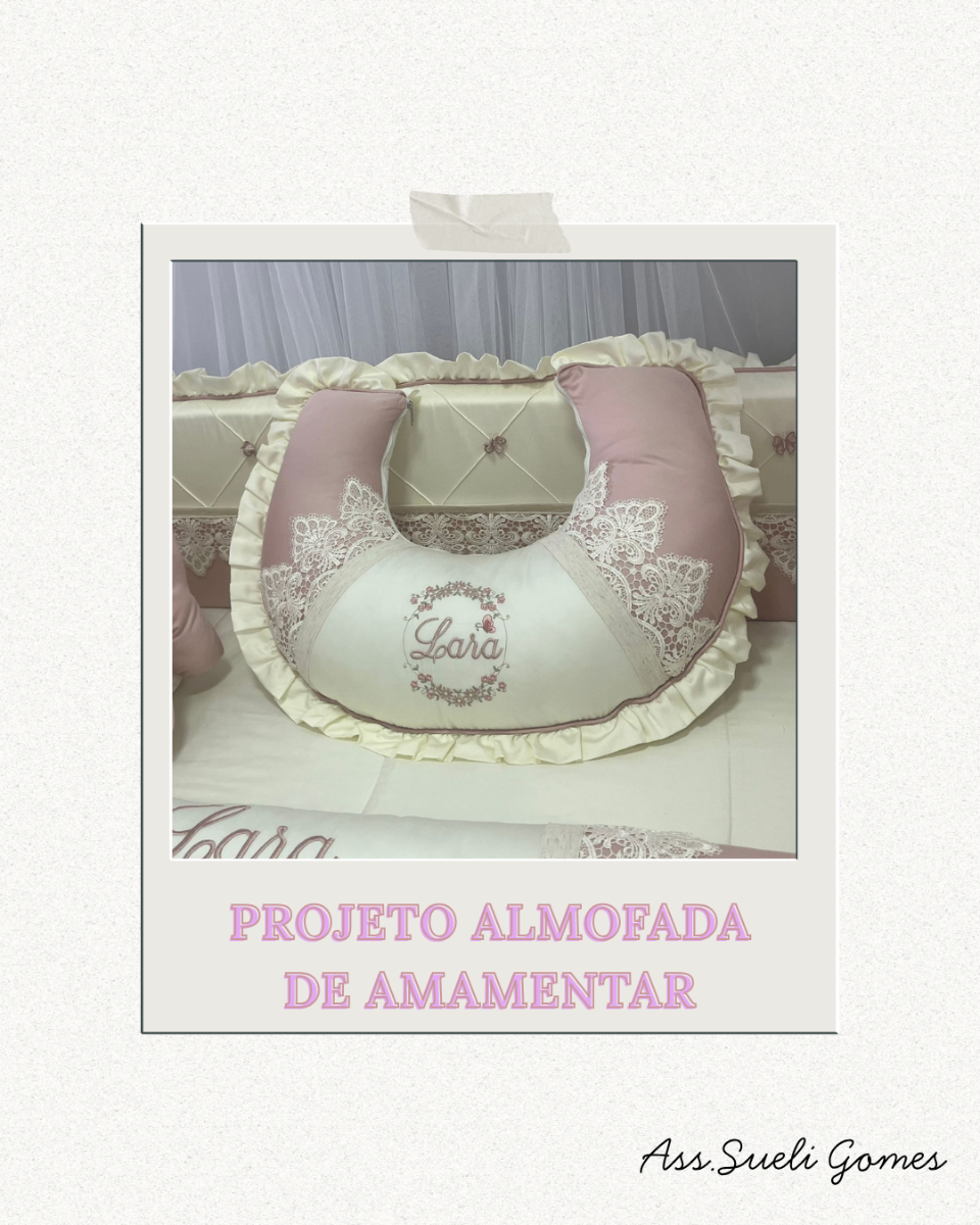 Projeto Almofada de Amamentar - Curso de Costura