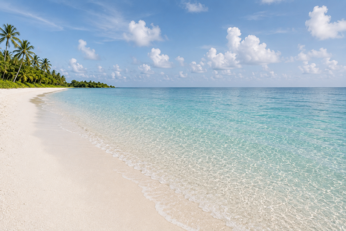 Summer beach background